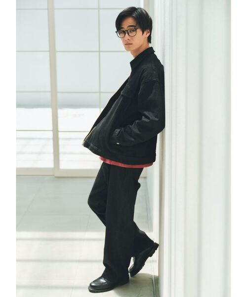 THE SHOP TK / ザ ショップ ティーケー デニムパンツ | オーガニックコットンカーブデニム 【セットアップ可/洗濯機OK】 | 詳細10