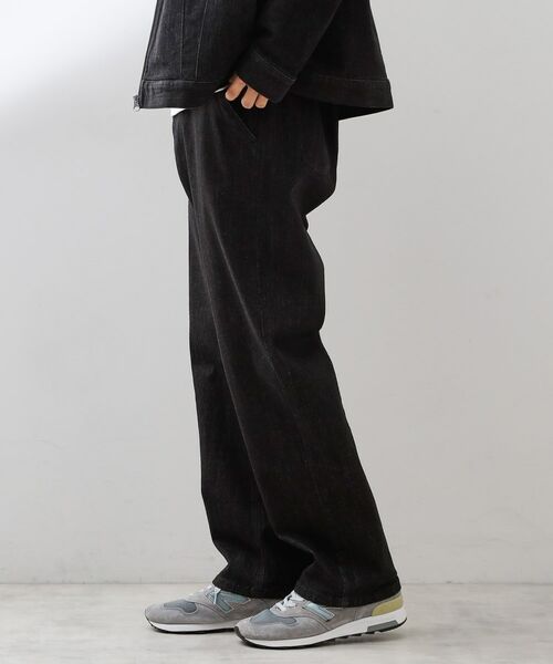 THE SHOP TK / ザ ショップ ティーケー デニムパンツ | オーガニックコットンカーブデニム 【セットアップ可/洗濯機OK】 | 詳細13