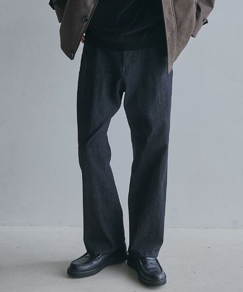 THE SHOP TK / ザ ショップ ティーケー デニムパンツ | オーガニックコットンカーブデニム 【セットアップ可/洗濯機OK】 | 詳細3