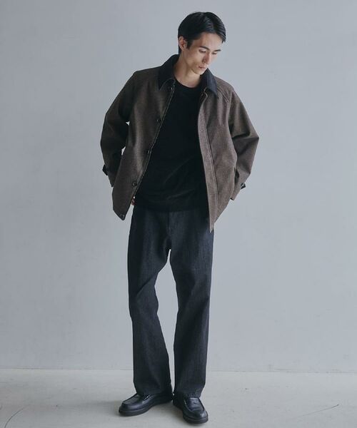 THE SHOP TK / ザ ショップ ティーケー デニムパンツ | オーガニックコットンカーブデニム 【セットアップ可/洗濯機OK】 | 詳細4