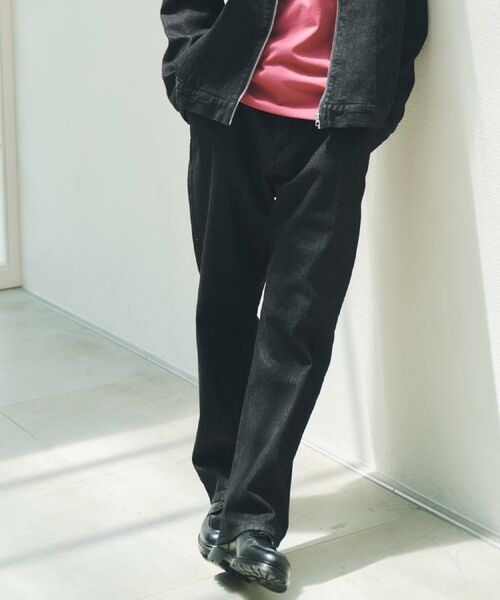 THE SHOP TK / ザ ショップ ティーケー デニムパンツ | オーガニックコットンカーブデニム 【セットアップ可/洗濯機OK】 | 詳細7