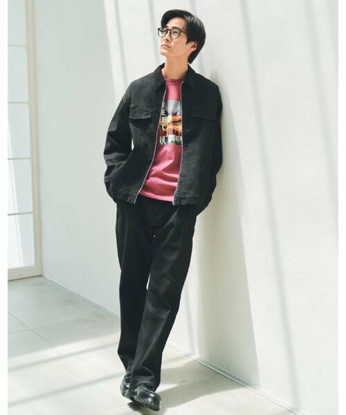 THE SHOP TK / ザ ショップ ティーケー デニムパンツ | オーガニックコットンカーブデニム 【セットアップ可/洗濯機OK】 | 詳細8