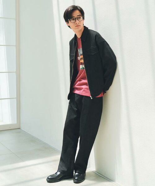 THE SHOP TK / ザ ショップ ティーケー デニムパンツ | オーガニックコットンカーブデニム 【セットアップ可/洗濯機OK】 | 詳細9