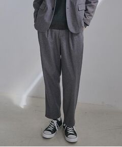 THE SHOP TK / ザ ショップ ティーケー パンツ | ホームスパンジャージイージーパンツ【セットアップ可/洗濯機OK】