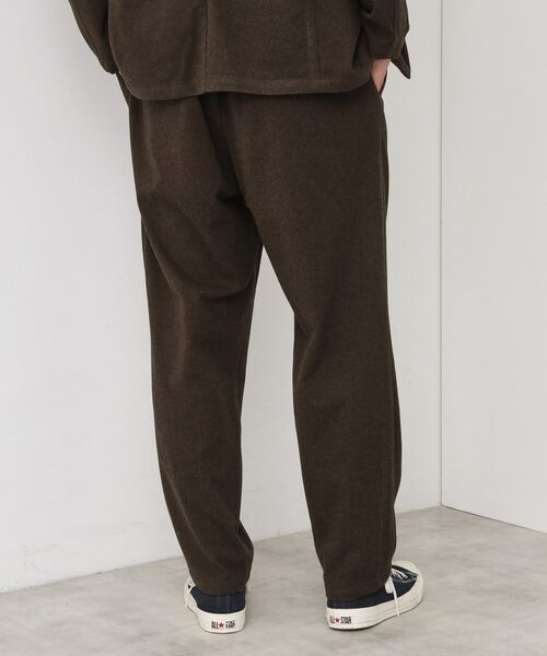 THE SHOP TK / ザ ショップ ティーケー パンツ | ホームスパンジャージイージーパンツ【セットアップ可/洗濯機OK】 | 詳細14