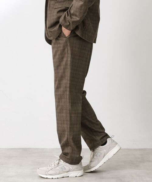 THE SHOP TK / ザ ショップ ティーケー パンツ | ホームスパンジャージイージーパンツ【セットアップ可/洗濯機OK】 | 詳細17