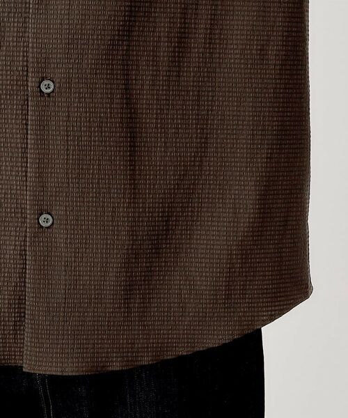 THE SHOP TK / ザ ショップ ティーケー シャツ・ブラウス | シアサッカー長袖シャツ 【軽量/吸水速乾/イージーケア/洗濯機OK】 | 詳細17