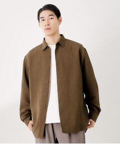 THE SHOP TK / ザ ショップ ティーケー シャツ・ブラウス | チェック＆ストライプ アソート長袖シャツ【洗濯機OK】