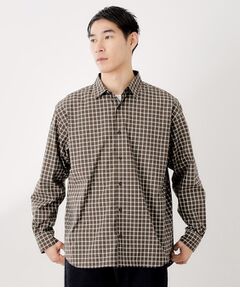 THE SHOP TK / ザ ショップ ティーケー シャツ・ブラウス | チェック＆ストライプ アソート長袖シャツ【洗濯機OK】