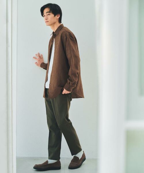 THE SHOP TK / ザ ショップ ティーケー シャツ・ブラウス | チェック＆ストライプ アソート長袖シャツ【洗濯機OK】 | 詳細11