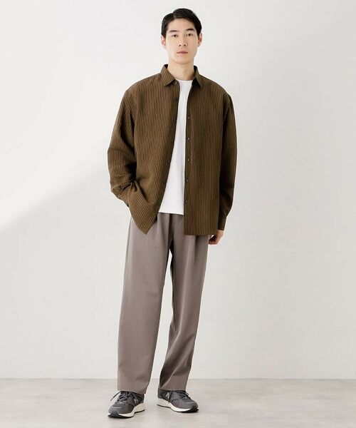 THE SHOP TK / ザ ショップ ティーケー シャツ・ブラウス | チェック＆ストライプ アソート長袖シャツ【洗濯機OK】 | 詳細18