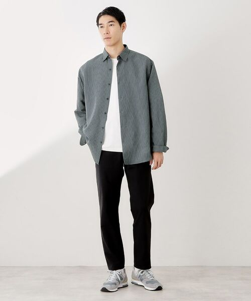 THE SHOP TK / ザ ショップ ティーケー シャツ・ブラウス | チェック＆ストライプ アソート長袖シャツ【洗濯機OK】 | 詳細22