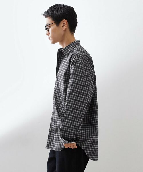 THE SHOP TK / ザ ショップ ティーケー シャツ・ブラウス | チェック＆ストライプ アソート長袖シャツ【洗濯機OK】 | 詳細24