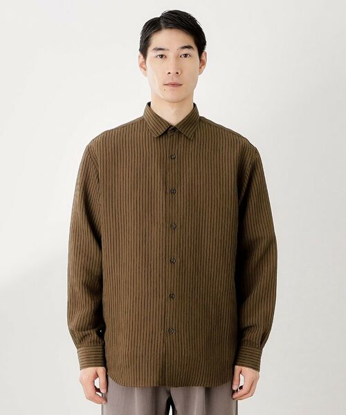 THE SHOP TK / ザ ショップ ティーケー シャツ・ブラウス | チェック＆ストライプ アソート長袖シャツ【洗濯機OK】 | 詳細28