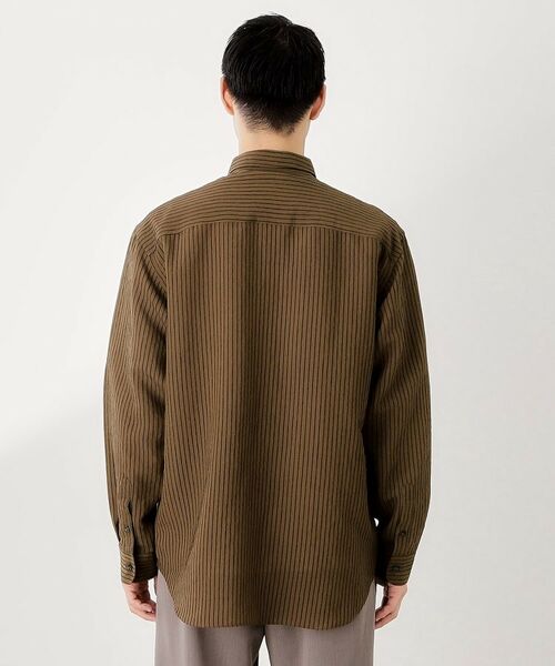 THE SHOP TK / ザ ショップ ティーケー シャツ・ブラウス | チェック＆ストライプ アソート長袖シャツ【洗濯機OK】 | 詳細30