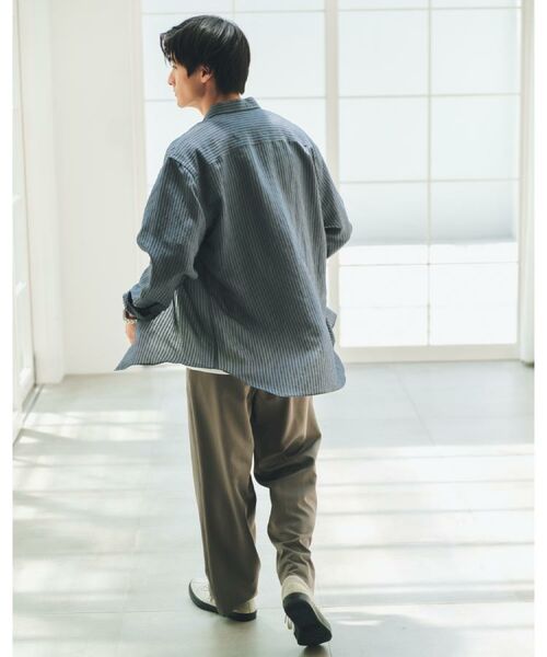 THE SHOP TK / ザ ショップ ティーケー シャツ・ブラウス | チェック＆ストライプ アソート長袖シャツ【洗濯機OK】 | 詳細8