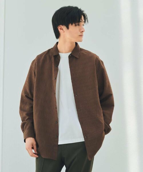 THE SHOP TK / ザ ショップ ティーケー シャツ・ブラウス | チェック＆ストライプ アソート長袖シャツ【洗濯機OK】 | 詳細9