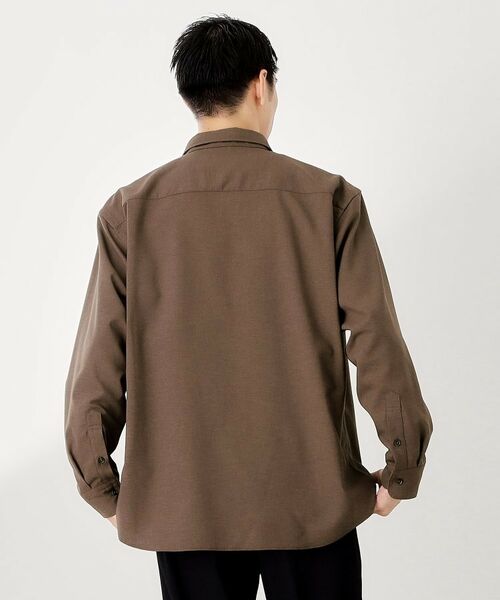 THE SHOP TK / ザ ショップ ティーケー シャツ・ブラウス | TECLINO／テクリーノ 長袖オックスシャツ【洗濯機OK】 | 詳細12