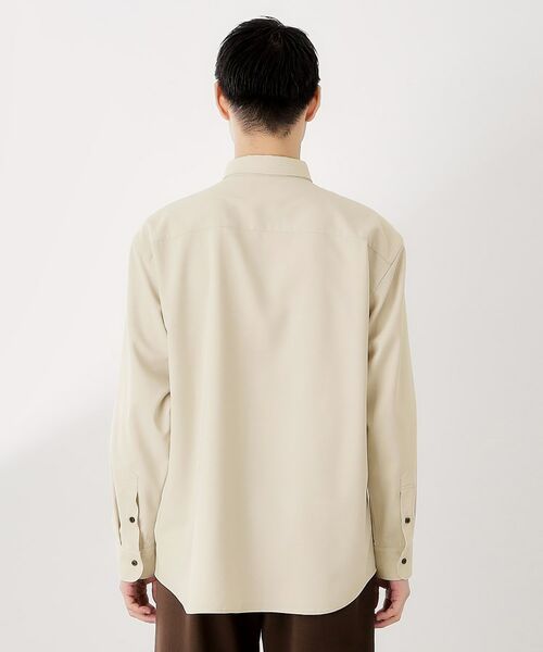 THE SHOP TK / ザ ショップ ティーケー シャツ・ブラウス | TECLINO／テクリーノ 長袖オックスシャツ【洗濯機OK】 | 詳細17