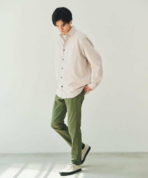 THE SHOP TK / ザ ショップ ティーケー シャツ・ブラウス | TECLINO／テクリーノ 長袖オックスシャツ【洗濯機OK】 | 詳細2