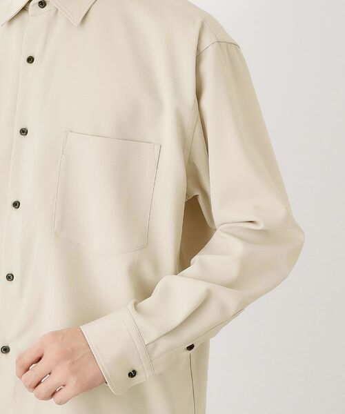 THE SHOP TK / ザ ショップ ティーケー シャツ・ブラウス | TECLINO／テクリーノ 長袖オックスシャツ【洗濯機OK】 | 詳細20