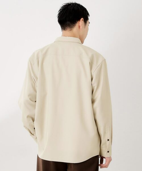 THE SHOP TK / ザ ショップ ティーケー シャツ・ブラウス | TECLINO／テクリーノ 長袖オックスシャツ【洗濯機OK】 | 詳細4