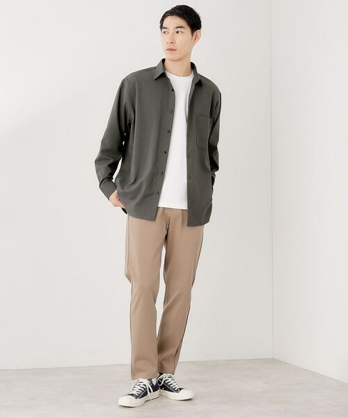 THE SHOP TK / ザ ショップ ティーケー シャツ・ブラウス | TECLINO／テクリーノ 長袖オックスシャツ【洗濯機OK】 | 詳細9