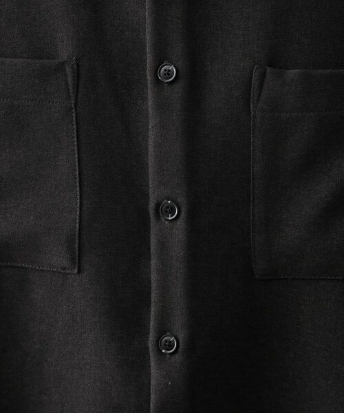 THE SHOP TK / ザ ショップ ティーケー シャツ・ブラウス | 【大人のきれいめカジュアルに】ウールライク長袖シャツ 洗濯機OK | 詳細13