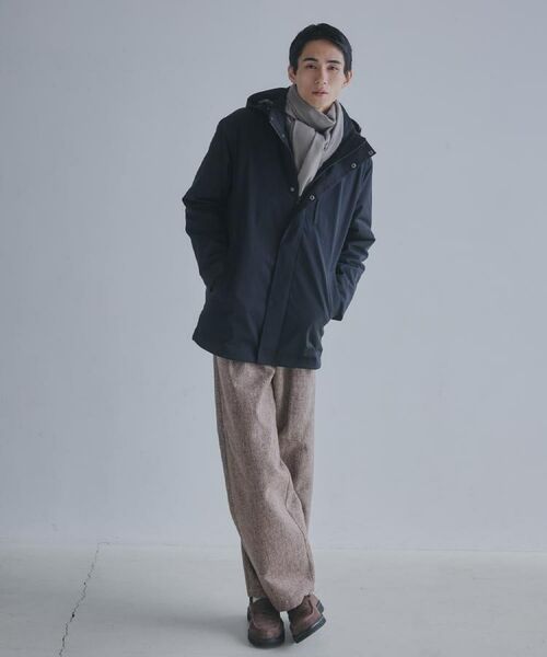THE SHOP TK / ザ ショップ ティーケー その他アウター | 【3WAY】中綿ライナー付カルゼコート　洗濯機OK/ON・OFF対応 | 詳細4