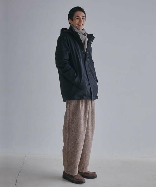 THE SHOP TK / ザ ショップ ティーケー その他アウター | 【3WAY】中綿ライナー付カルゼコート　洗濯機OK/ON・OFF対応 | 詳細5
