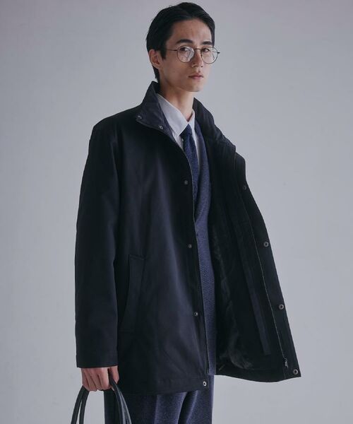 THE SHOP TK / ザ ショップ ティーケー その他アウター | 【3WAY】中綿ライナー付カルゼコート　洗濯機OK/ON・OFF対応 | 詳細7