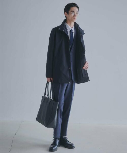 THE SHOP TK / ザ ショップ ティーケー その他アウター | 【3WAY】中綿ライナー付カルゼコート　洗濯機OK/ON・OFF対応 | 詳細8