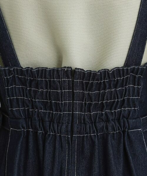 THE SHOP TK / ザ ショップ ティーケー ロング・マキシ丈ワンピース | デニムステッチジャンスカ | 詳細13
