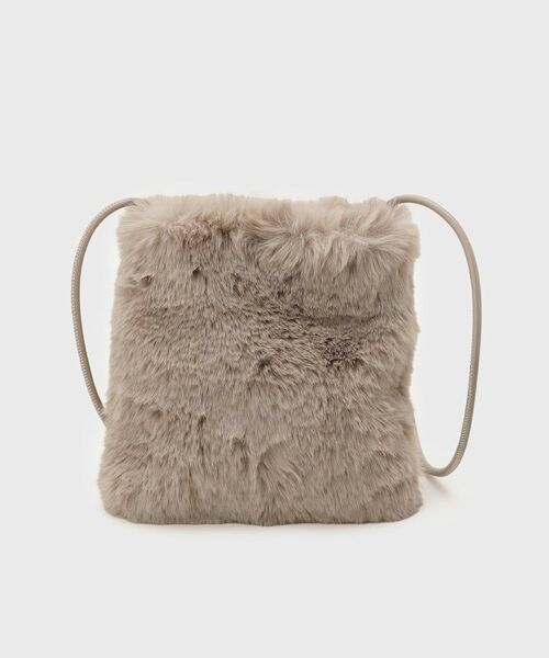 THE SHOP TK / ザ ショップ ティーケー ショルダーバッグ | フェイクファーショルダーミニバッグ | 詳細11