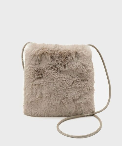 THE SHOP TK / ザ ショップ ティーケー ショルダーバッグ | フェイクファーショルダーミニバッグ | 詳細9