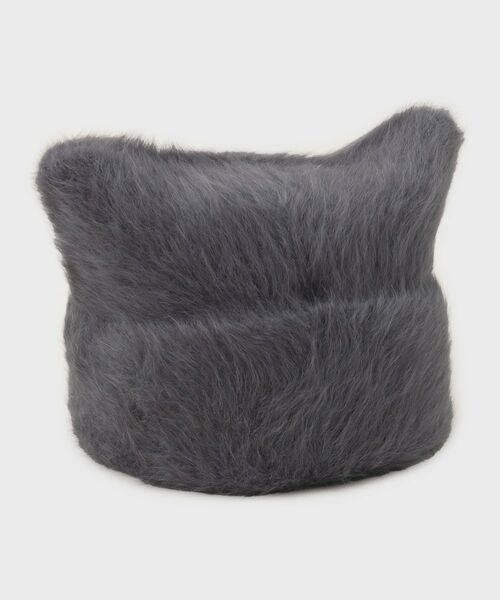 THE SHOP TK / ザ ショップ ティーケー ニットキャップ | シャギー猫耳ワッチ | 詳細3