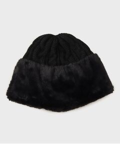 THE SHOP TK / ザ ショップ ティーケー ニットキャップ | フェイクファートーク風スフレワッチ