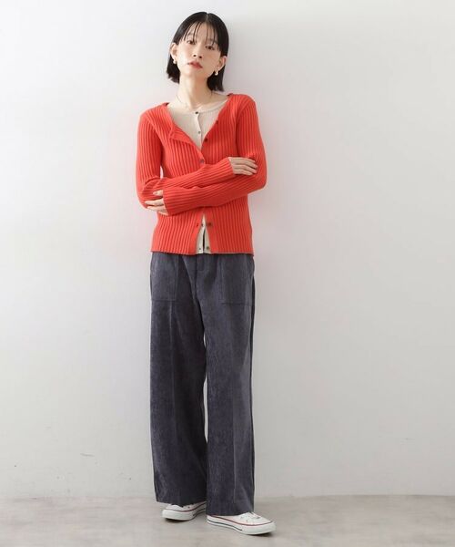 THE SHOP TK / ザ ショップ ティーケー ニット・セーター | 【アンチピリング/静電気防止/洗える】ヘンリーレイヤードニット | 詳細12