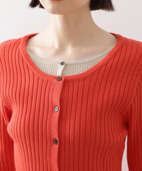 THE SHOP TK / ザ ショップ ティーケー ニット・セーター | 【アンチピリング/静電気防止/洗える】ヘンリーレイヤードニット | 詳細17