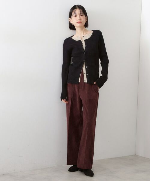 THE SHOP TK / ザ ショップ ティーケー ニット・セーター | 【アンチピリング/静電気防止/洗える】ヘンリーレイヤードニット | 詳細3