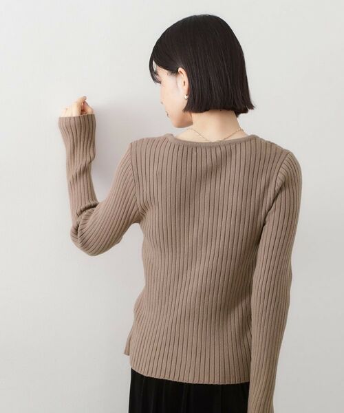 THE SHOP TK / ザ ショップ ティーケー ニット・セーター | 【アンチピリング/静電気防止/洗える】ヘンリーレイヤードニット | 詳細6