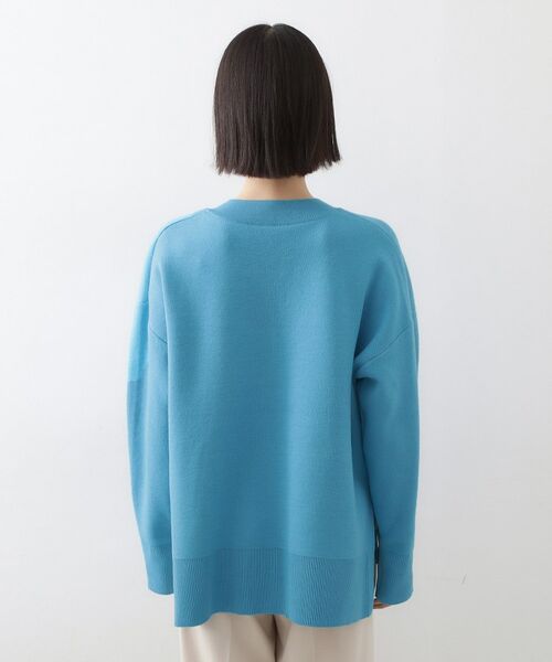 THE SHOP TK / ザ ショップ ティーケー ニット・セーター | 【体型カバー】ゆったり サイドスリットニット | 詳細19