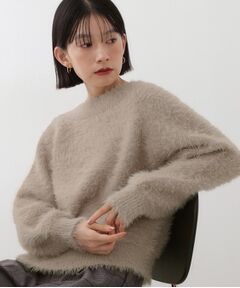THE SHOP TK / ザ ショップ ティーケー ニット・セーター | 着るたびときめく ふんわりフェザーシャギーニット