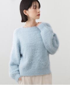 THE SHOP TK / ザ ショップ ティーケー ニット・セーター | 着るたびときめく ふんわりフェザーシャギーニット