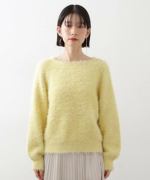 THE SHOP TK / ザ ショップ ティーケー ニット・セーター | 着るたびときめく ふんわりフェザーシャギーニット | 詳細17