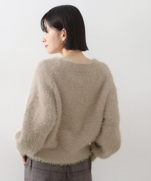 THE SHOP TK / ザ ショップ ティーケー ニット・セーター | 着るたびときめく ふんわりフェザーシャギーニット | 詳細6