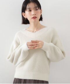 THE SHOP TK / ザ ショップ ティーケー ニット・セーター | 【洗える】上品にきらめく フェザーラメニット