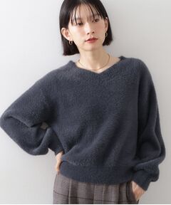 THE SHOP TK / ザ ショップ ティーケー ニット・セーター | 【洗える】上品にきらめく フェザーラメニット