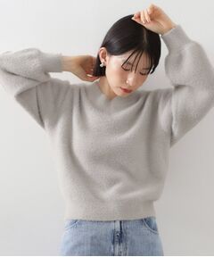 THE SHOP TK / ザ ショップ ティーケー ニット・セーター | 【洗える】上品にきらめく フェザーラメニット