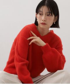 THE SHOP TK / ザ ショップ ティーケー ニット・セーター | 【洗える】上品にきらめく フェザーラメニット